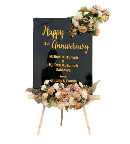 Papan Bunga Akrilik Bengkong Laut