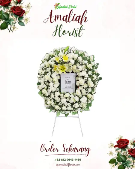 Krans Bunga Duka Bengkong Laut